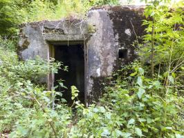 Ligne Maginot - LANGTHAL 1 - (Blockhaus pour arme infanterie) - L'entrée
