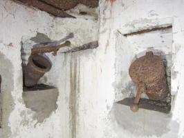 Ligne Maginot - LANGTHAL 1 - (Blockhaus pour arme infanterie) - Les deux goulottes à grenades