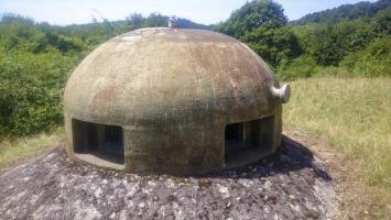 Ligne Maginot - LEMBACH - (Ouvrage d'infanterie) - Bloc 1
Cloche GFM sud-est