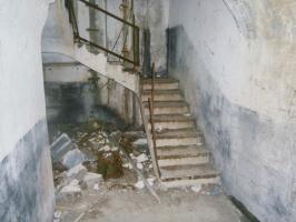 Ligne Maginot - LEMBACH - (Ouvrage d'infanterie) - Bloc 1
L'escalier au pied du bloc