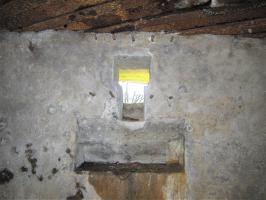 Ligne Maginot - M28 - BETZENTHAL 1 - (Blockhaus pour arme infanterie) - Le créneau pour mitrailleuse ouest