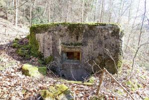 Ligne Maginot - M12 - NONNENHARDT OUEST 3 - (Blockhaus pour arme infanterie) - Le créneau mitrailleuse