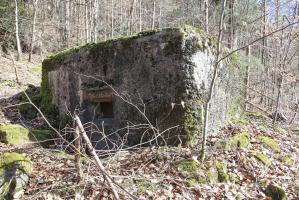 Ligne Maginot - M12 - NONNENHARDT OUEST 3 - (Blockhaus pour arme infanterie) - Le créneau mitrailleuse
