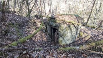 Ligne Maginot - M13 - NONNENHARDT OUEST 2 - (Blockhaus pour arme infanterie) - Vue sur l'entrée
