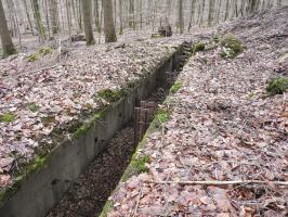 Ligne Maginot - MARKBACH - (Stand de tir) - La tranchée porte-cibles