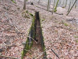 Ligne Maginot - MARKBACH - (Stand de tir) - La tranchée porte-cibles
