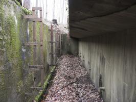 Ligne Maginot - MARKBACH - (Stand de tir) - Dans la tranchée, l'abri des marqueurs
