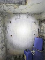 Ligne Maginot - U - (Chambre de coupure) - Ancien emplacement pour boîtier sur le mur de gauche