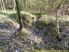 Ligne Maginot - SAUER (III°Bon - 165°RIF) - Tranchées entre PC2 et PC3 - 