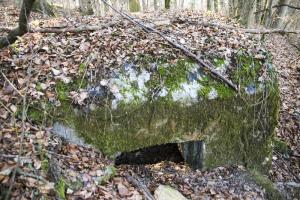 Ligne Maginot - C2 - SCHMELZBACH 2 - (Blockhaus pour canon) - Créneau antichar