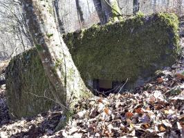 Ligne Maginot - C2 - SCHMELZBACH 2 - (Blockhaus pour canon) - Créneau latéral