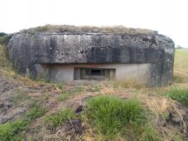 Ligne Maginot - SPIESS 1 - (Blockhaus pour arme infanterie) - Le créneau mitrailleuse Sud-Ouest