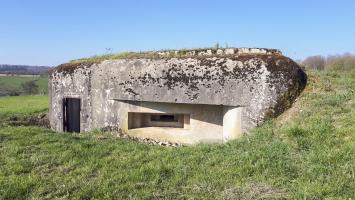 Ligne Maginot - SPIESS 1 - (Blockhaus pour arme infanterie) - Le créneau mitrailleuse Nord-Est