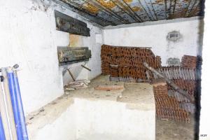 Ligne Maginot - SPIESS 1 - (Blockhaus pour arme infanterie) - Créneau mitrailleuse Sud-Ouest