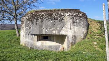 Ligne Maginot - SPIESS 3 - (Blockhaus pour arme infanterie) - Le créneau mitrailleuse