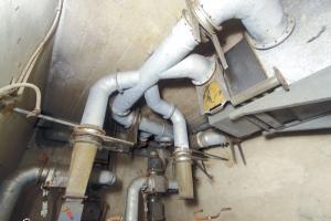 Ligne Maginot - NANCY- LAXOU - CENTRAL PROTéGé - (Central téléphonique isolé) - Système de ventilation