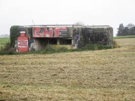 Ligne Maginot - A5 - PONT DE WATOU - (Blockhaus lourd type STG / STG-FCR - Double) - Vue prise dos à la D 137 - Rue de Watou