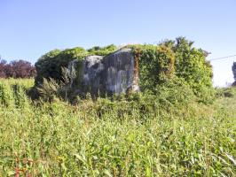 Ligne Maginot - A6 - EPI DE BLE - (Blockhaus lourd type STG / STG-FCR - Double) - Vue prise depuis la rue de l'Epi de blé.