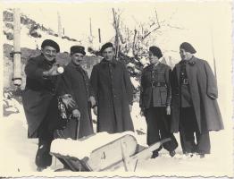 Ligne Maginot - RIMPLAS (RS) - (Ouvrage d'artillerie) - Des officiers de l'ouvrage