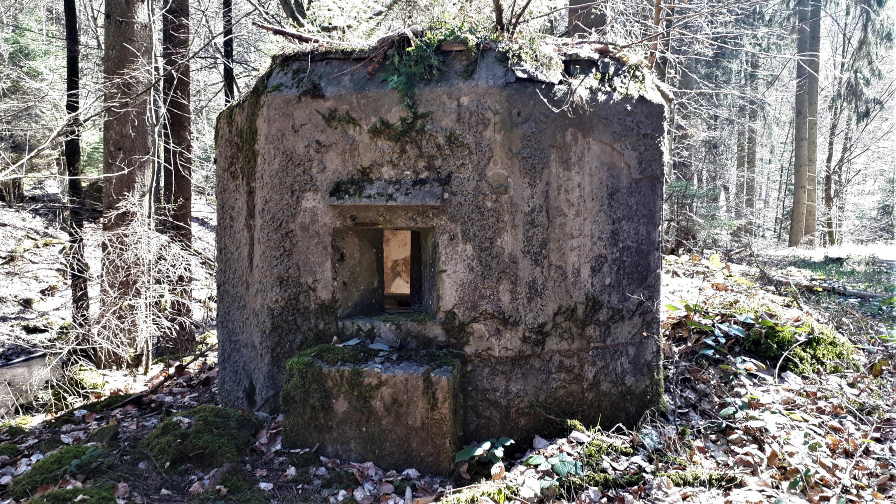 Ligne Maginot - FM34 - NONNENHARDT CENTRE 1 - (Blockhaus pour arme infanterie) - Créneau frontal