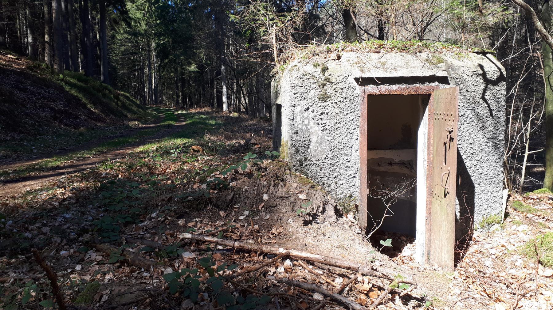 Ligne Maginot - FM34 - NONNENHARDT CENTRE 1 - (Blockhaus pour arme infanterie) - L'entrée