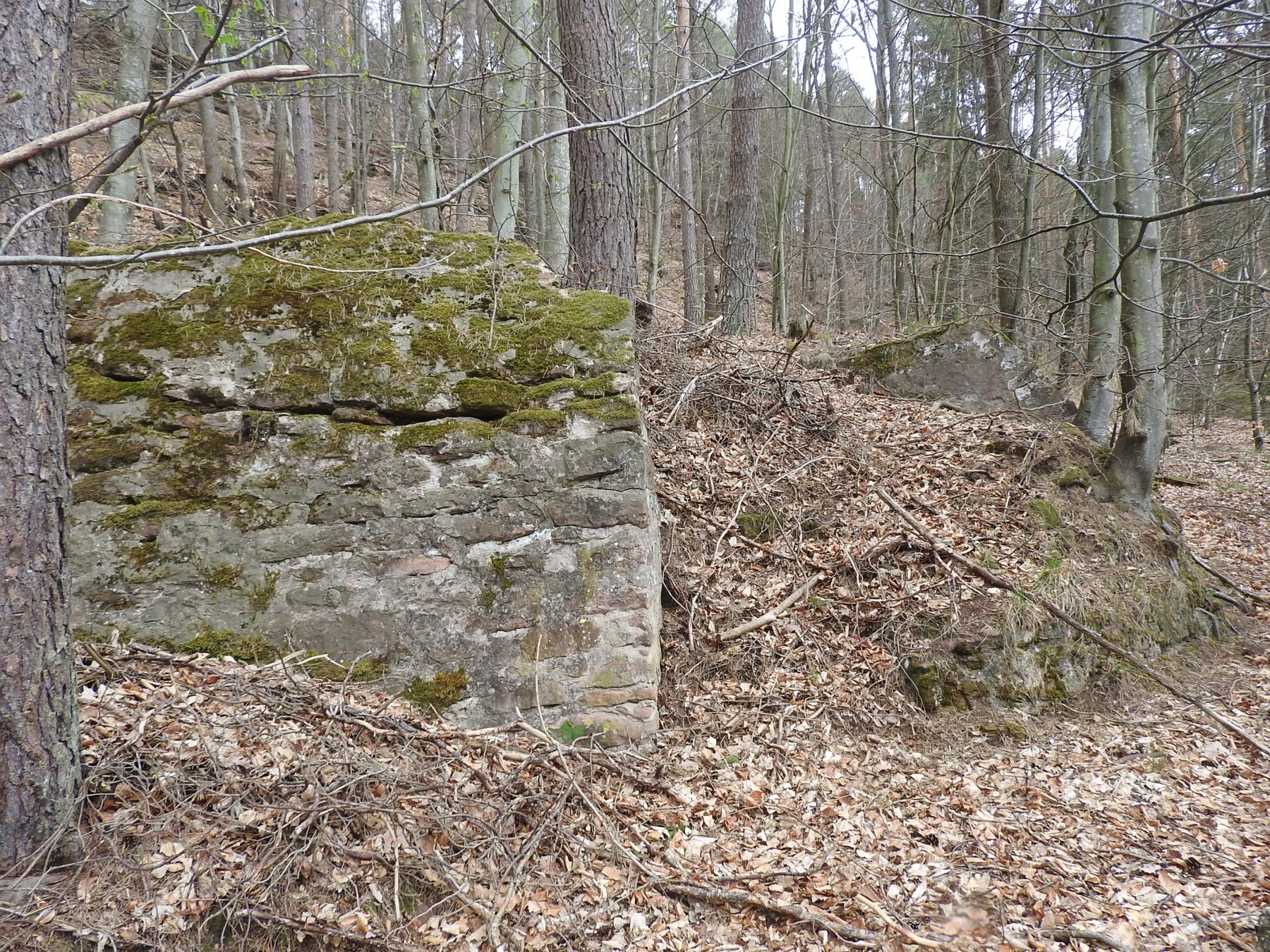 Ligne Maginot - FERME MUCKENTHAL 2 - (Blockhaus pour arme infanterie) - Le deuxième emplacement de tir du Mukenthal - STENGER Mathieu