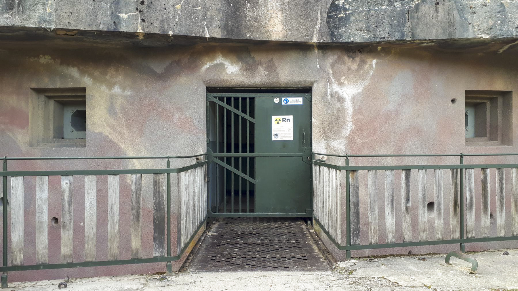 Ligne Maginot - FOUR A CHAUX - FAC - (Ouvrage d'artillerie) - Entrée des hommes