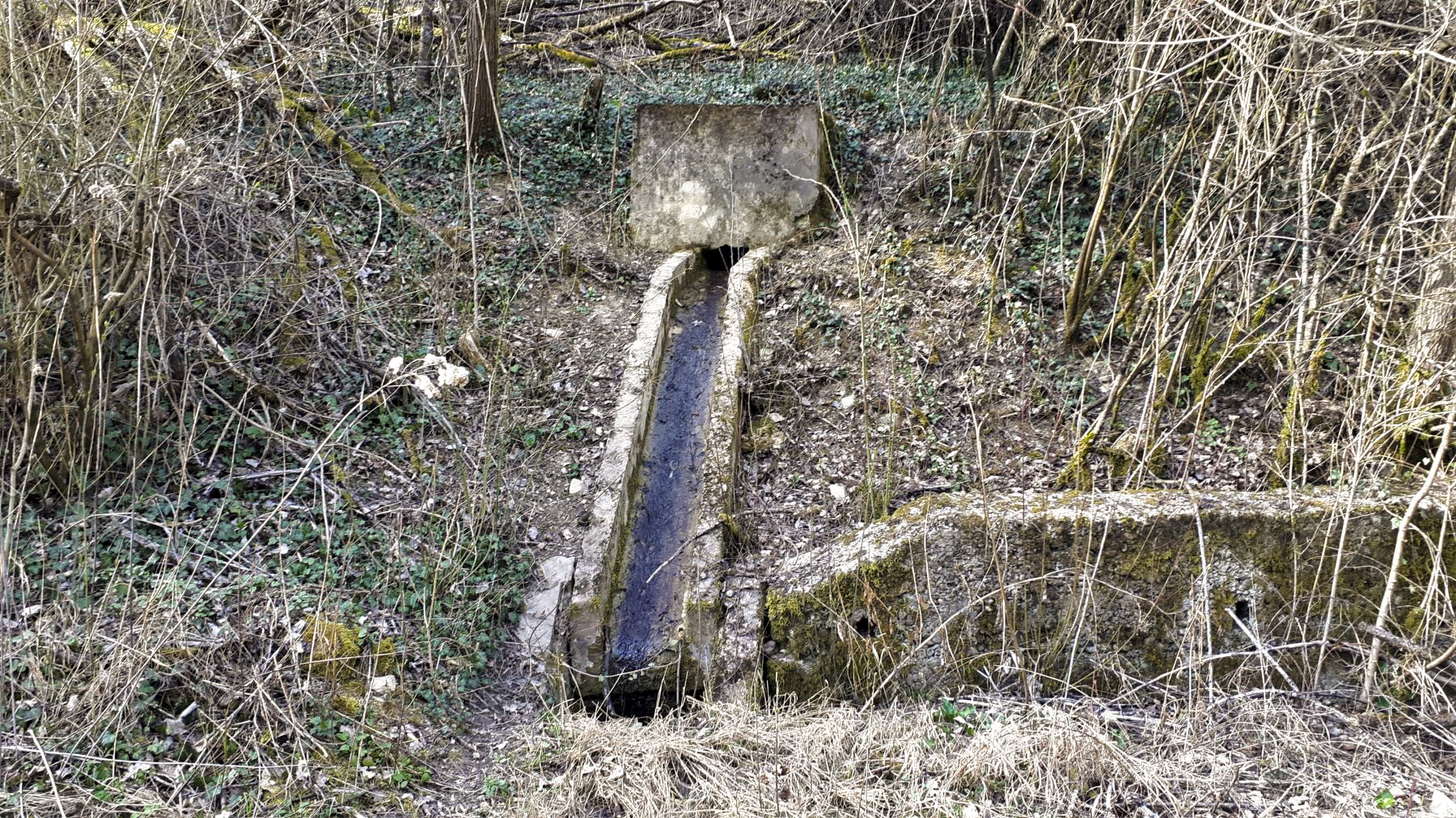 Ligne Maginot - FOUR A CHAUX - FAC - (Ouvrage d'artillerie) - Entrée des hommes
Sortie de l'égout