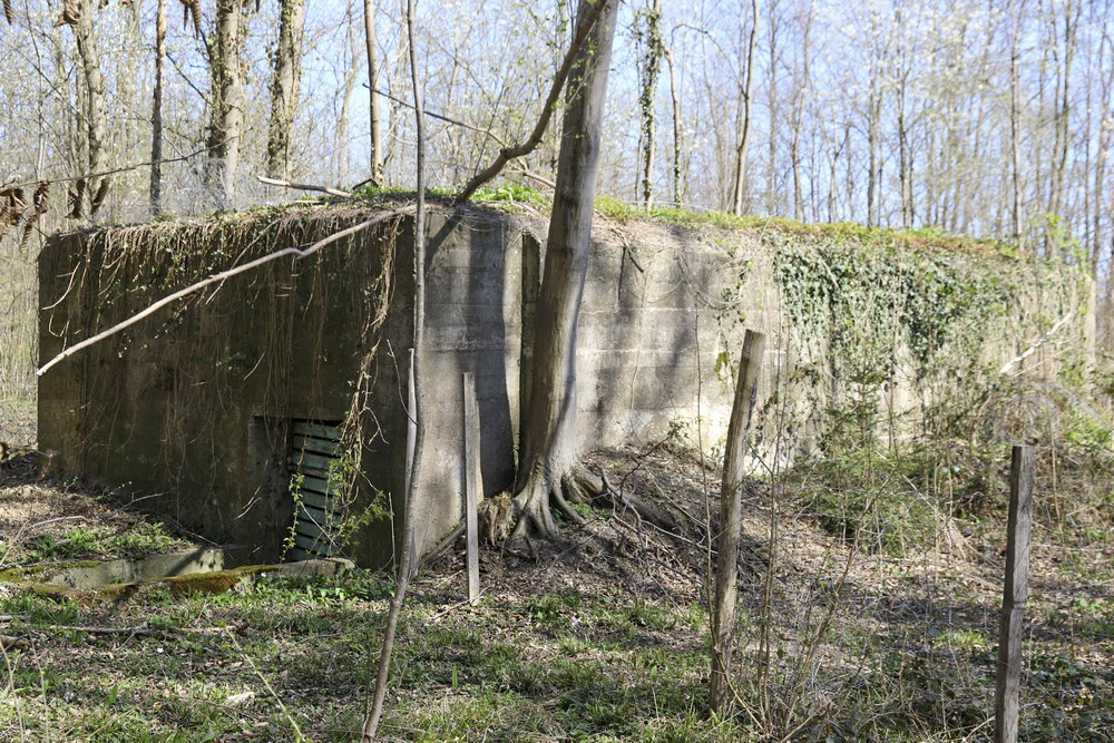 Ligne Maginot - OBERE MATTEN - (Abri) - Face Ouest avec entrée et sud