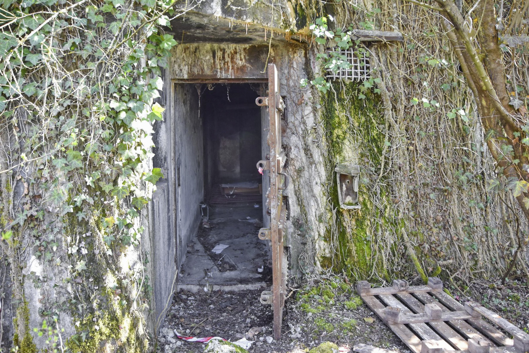Ligne Maginot - 61/3 - OTTMARSHEIM SUD - (Casemate d'infanterie - Double) - Entrée