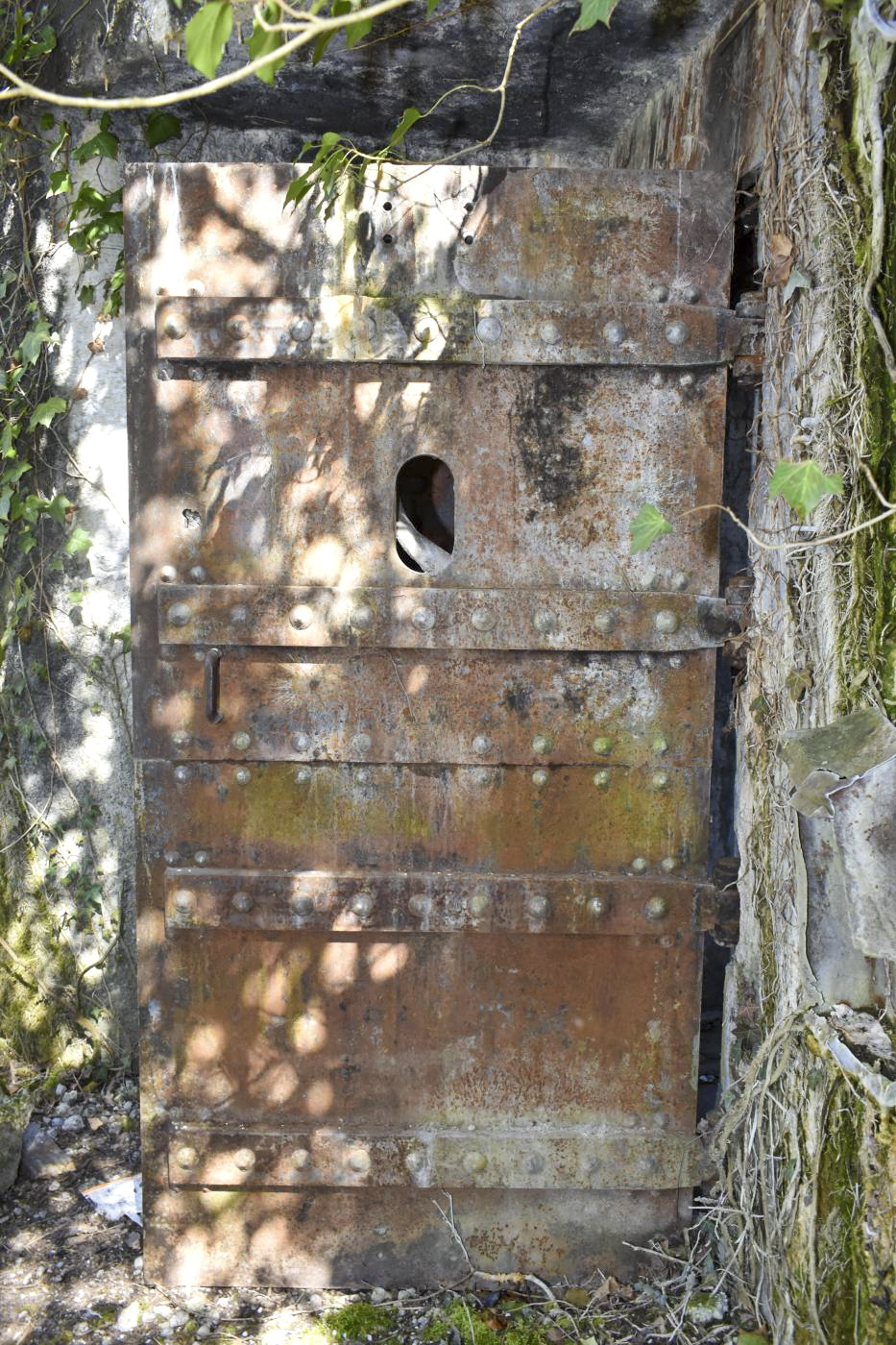 Ligne Maginot - 61/3 - OTTMARSHEIM SUD - (Casemate d'infanterie - Double) - Porte coté extérieur