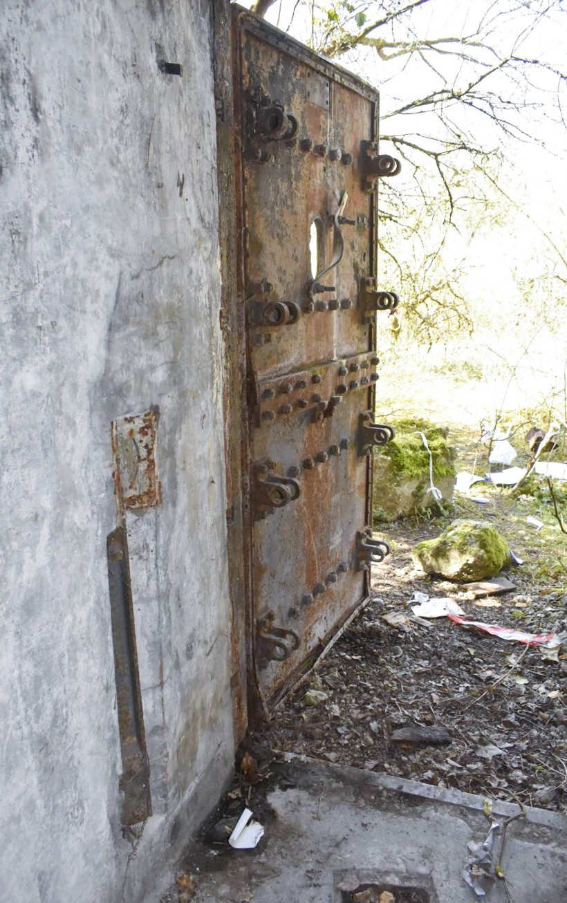 Ligne Maginot - 61/3 - OTTMARSHEIM SUD - (Casemate d'infanterie - Double) - Porte coté intérieur