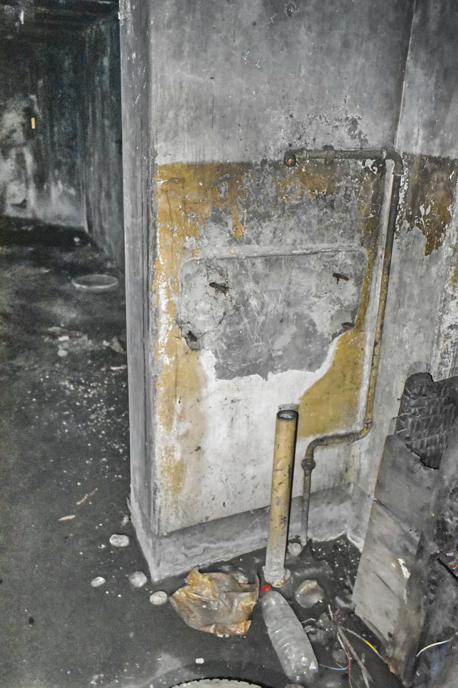 Ligne Maginot - 61/3 - OTTMARSHEIM SUD - (Casemate d'infanterie - Double) - Emplacement du lavabo
