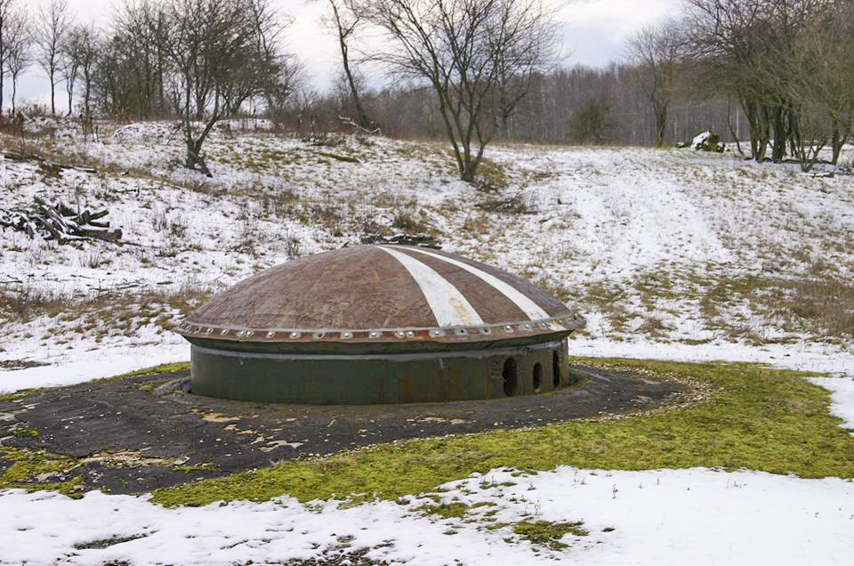 Ligne Maginot - FOUR A CHAUX - FAC - (Ouvrage d'artillerie) - Bloc 2
Tourelle de 75 en batterie