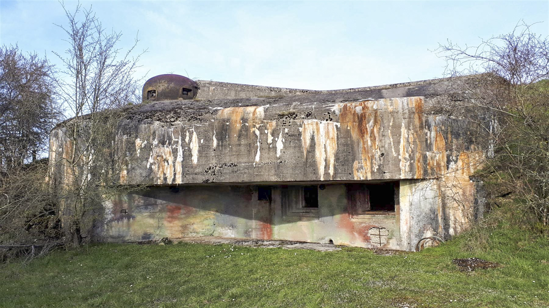 Ligne Maginot - FOUR A CHAUX - FAC - (Ouvrage d'artillerie) - Bloc 6
Casemate d'infanterie