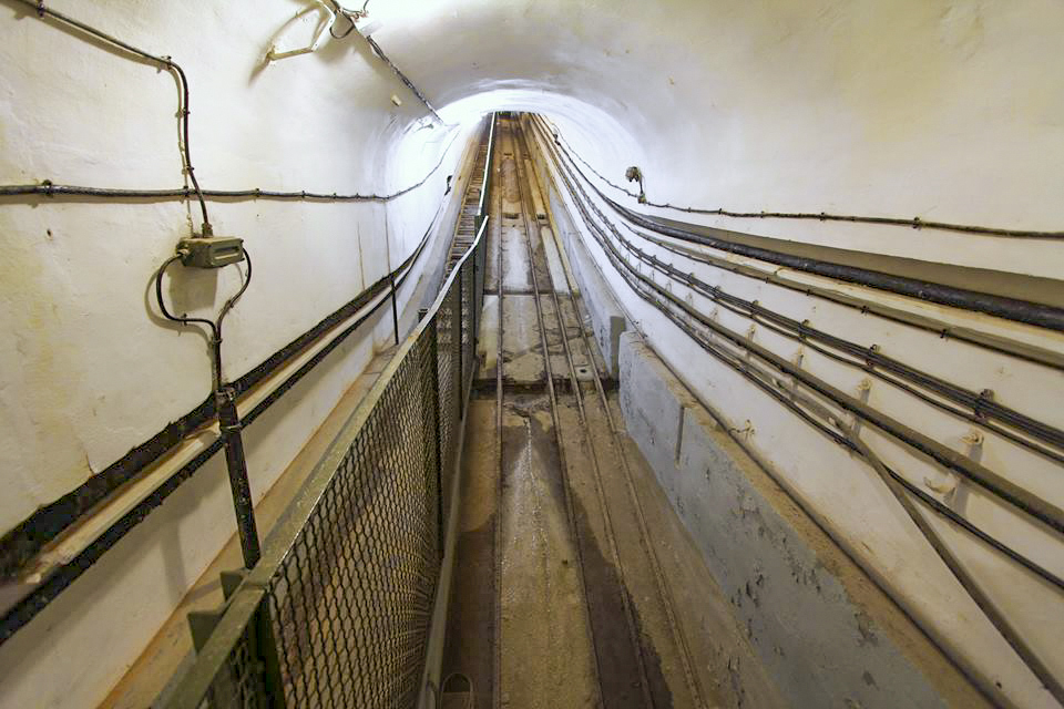 Ligne Maginot - FOUR A CHAUX - FAC - (Ouvrage d'artillerie) - Le plan incliné