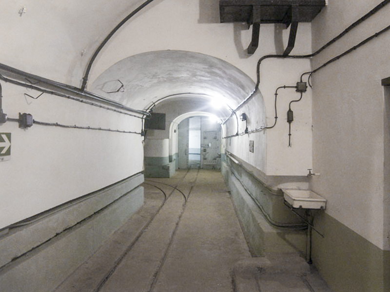 Ligne Maginot - FOUR A CHAUX - FAC - (Ouvrage d'artillerie) - Galerie au niveau de l'entrée munitions