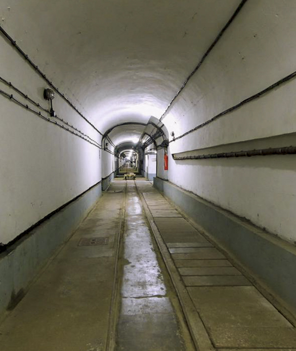 Ligne Maginot - FOUR A CHAUX - FAC - (Ouvrage d'artillerie) - Galerie au niveau de la caserne