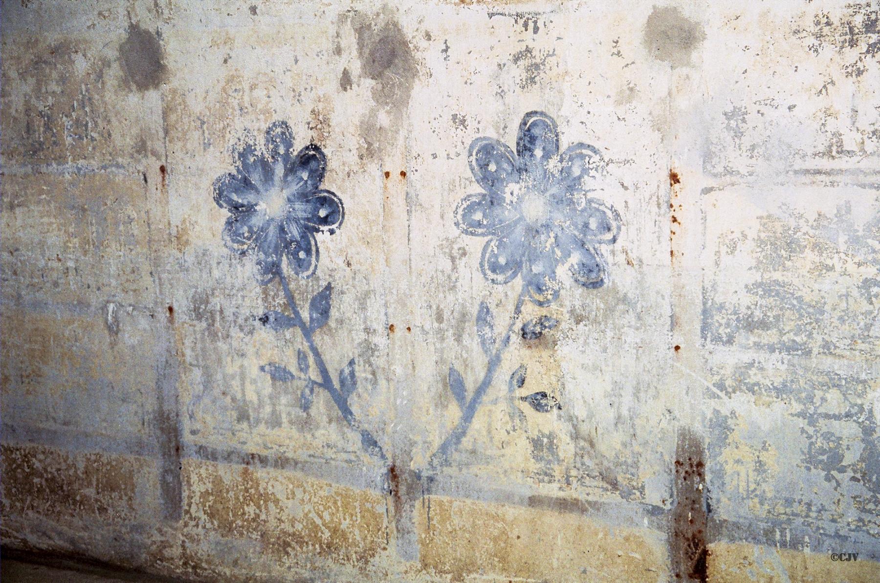 Ligne Maginot - FOUR A CHAUX - FAC - (Ouvrage d'artillerie) - Peinture décorative de la 'drôle de guerre'