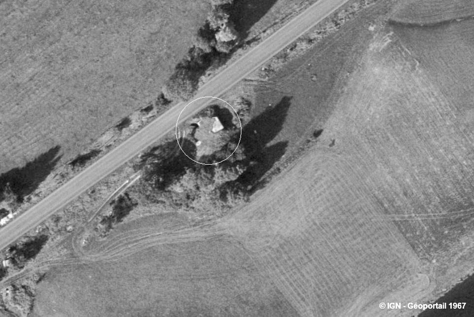 Ligne Maginot - B17 - LES BOUCHOTS - (Blockhaus de type indéterminé) - Le bloc en 1965