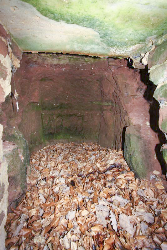 Ligne Maginot - PHILIPPSBOURG (154°RIF - 1/168°RAP) - (PC de Sous-Secteur) - Amorce de la galerie de sureté inachevée