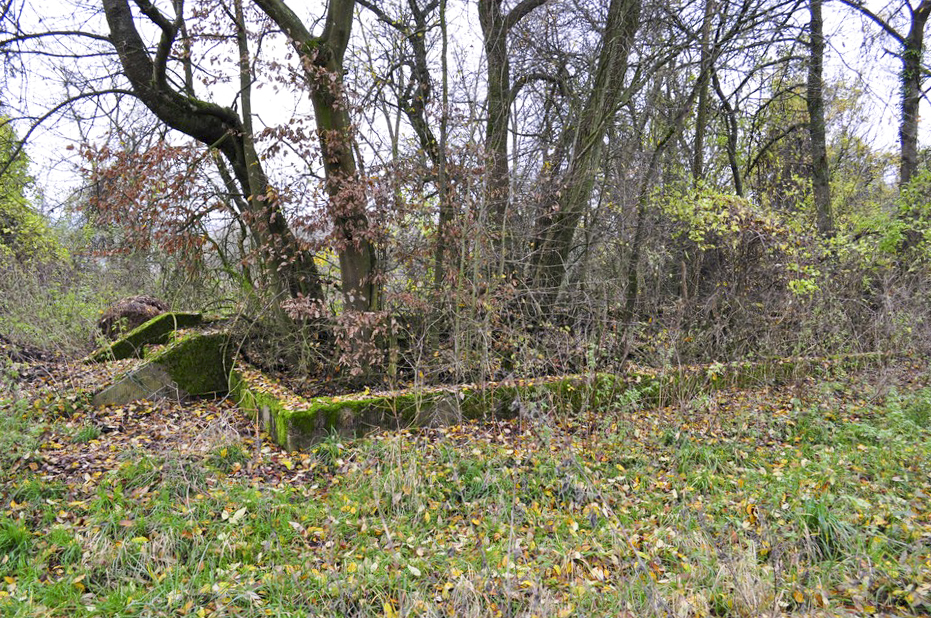 Ligne Maginot - MORT HOMME (PC) - Soubassement du casernement léger juste a coté du PC