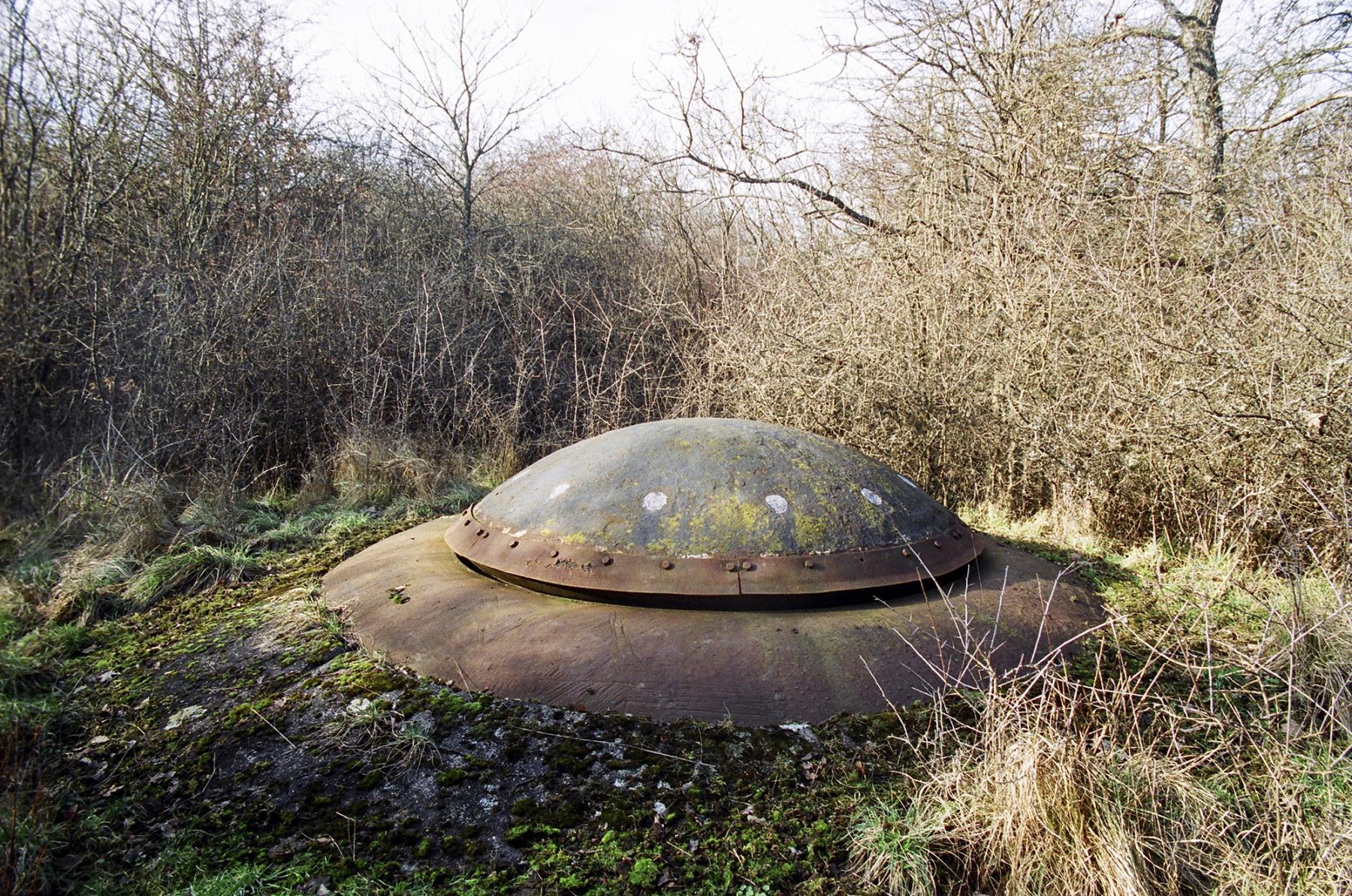 Ligne Maginot - Ouvrage d'artillerie du HACKENBERG - Bloc 1
Tourelle de mitrailleuses - Lia VERMEULEN