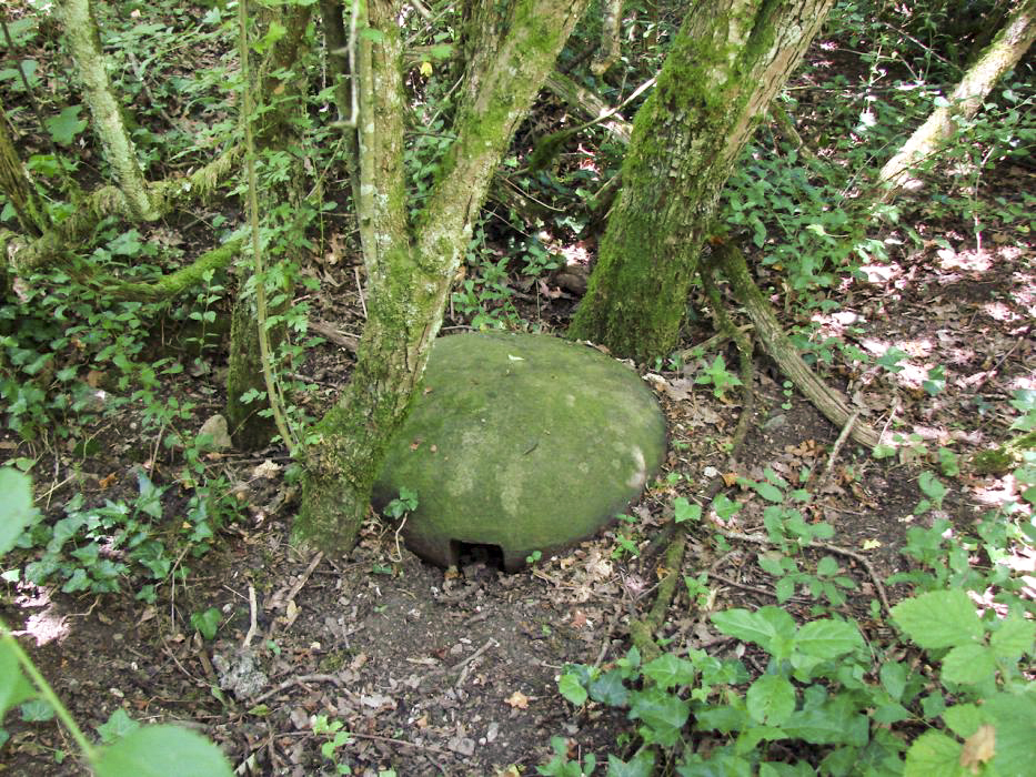 Ligne Maginot - HACKENBERG - A19 (Ouvrage d'artillerie) - Bloc 1
Champignon de prise d'air du bloc - Schnoupf