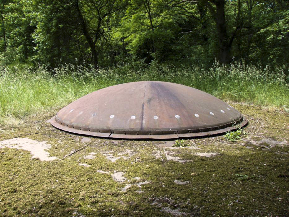 Ligne Maginot - HACKENBERG - A19 (Ouvrage d'artillerie) - Bloc 2
Tourelle de 75/33 - Schnoupf