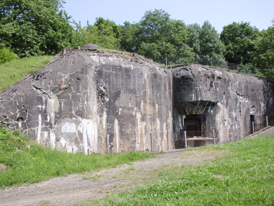 Ligne Maginot - HACKENBERG - A19 (Ouvrage d'artillerie) - Vue d'ensemble du bloc 9 - Schnoupf