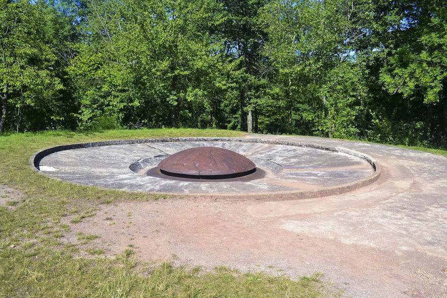 Ligne Maginot - HACKENBERG - A19 (Ouvrage d'artillerie) - Bloc 9 
Tourelle pour obusier de 135 mm - PAVEL Jan