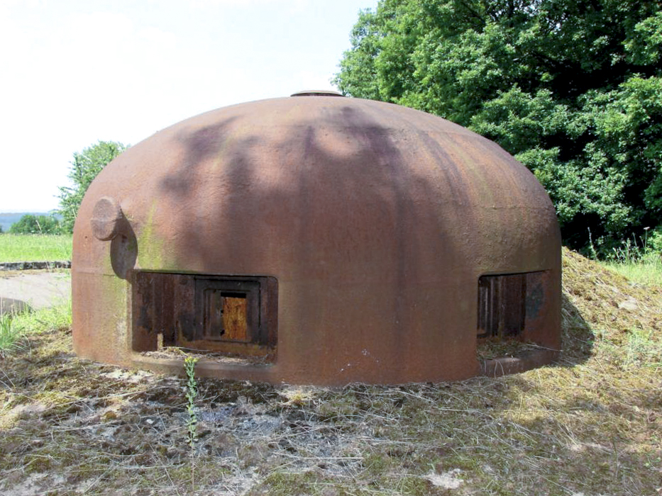 Ligne Maginot - HACKENBERG - A19 (Ouvrage d'artillerie) - Bloc 10
Une des deux cloches GFM - Schnoupf