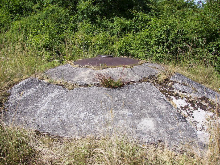 Ligne Maginot - HACKENBERG - A19 (Ouvrage d'artillerie) - Bloc 12
Cloche observatoire périscopique VP - Schnoupf