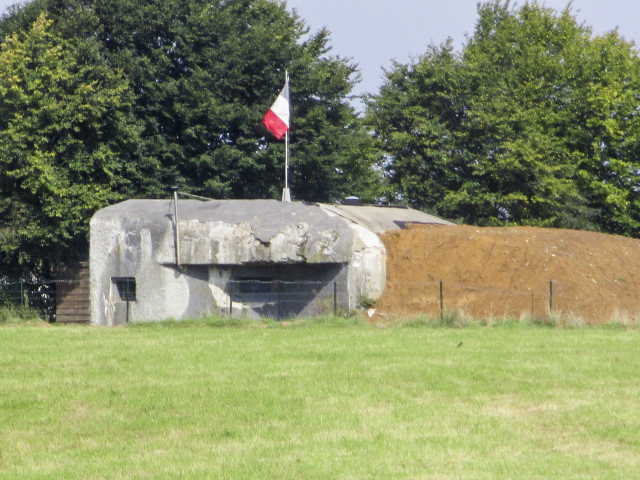 Ligne Maginot - B721 - TRIEUX du CHENEAU (Blockhaus pour canon) - Blockhaus situé dans son environnement.